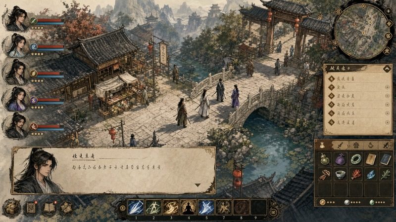 金庸群侠传5爱与死仙狐MOD六周年 主线事件 专题图 3